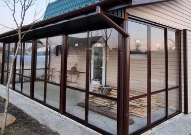 Застекленная терраса